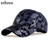 Xthree camouflage baseball cap army