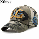 Xthree camouflage baseball cap