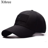 Xthree High Quality USA Flag Baseball Cap